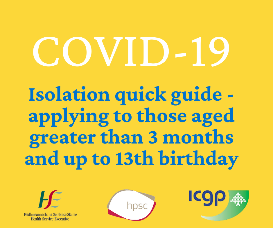 HSE COVID-19 Isolation Guide for Children